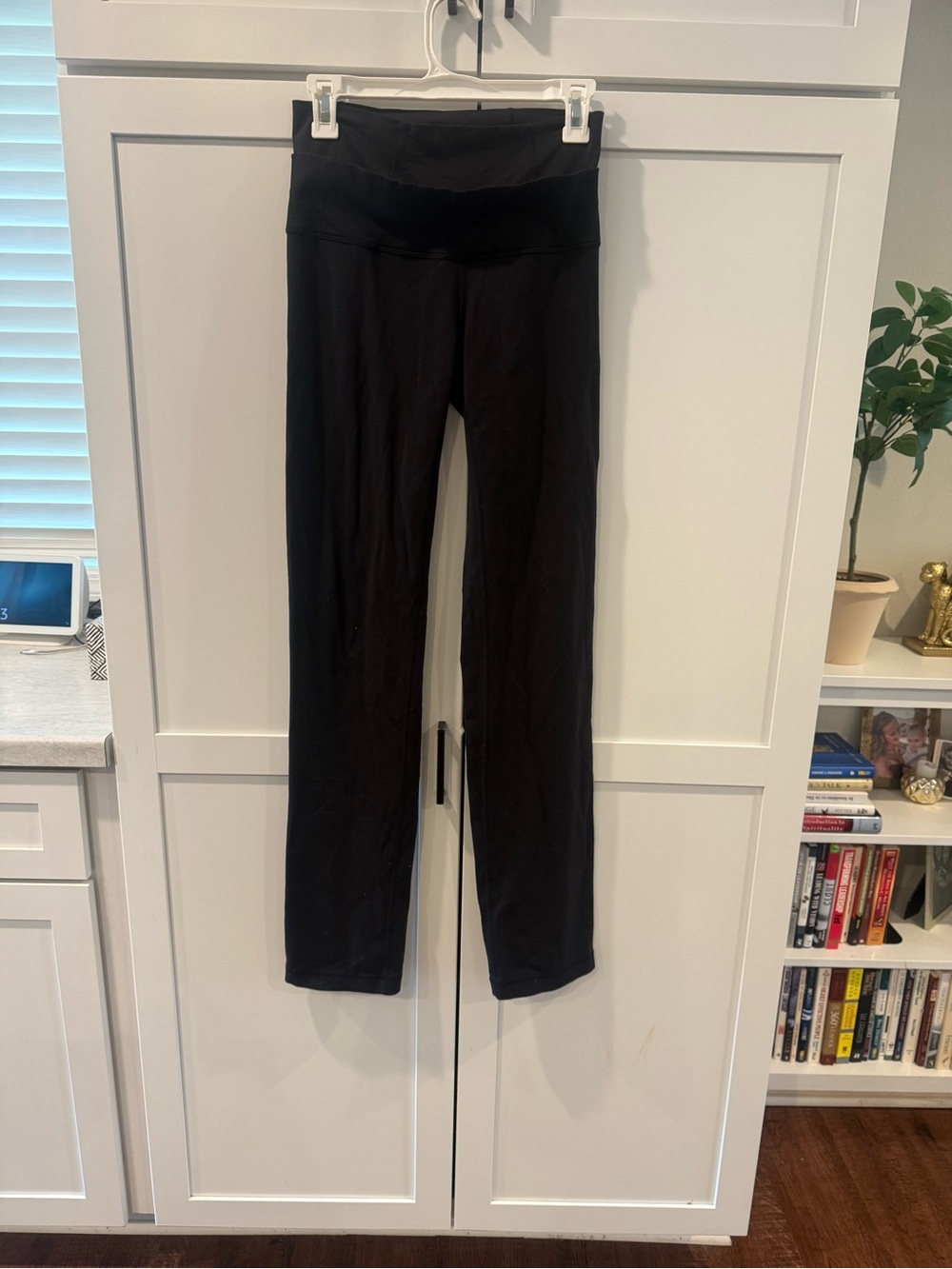 Lululemon Black High-Waist Fold Over Leggings